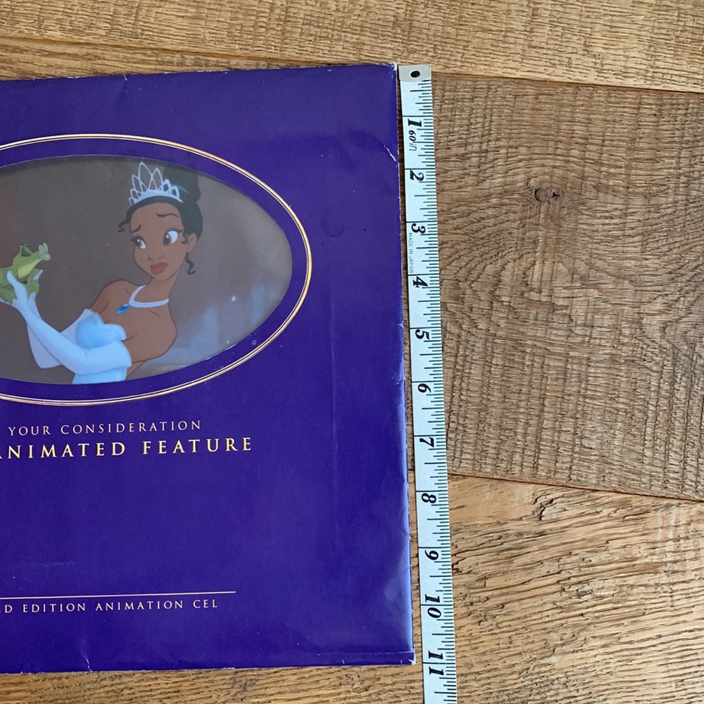 The Princess And The Frog Tiana Disney Limited Edition Animation Cell - Picture 4 of 6